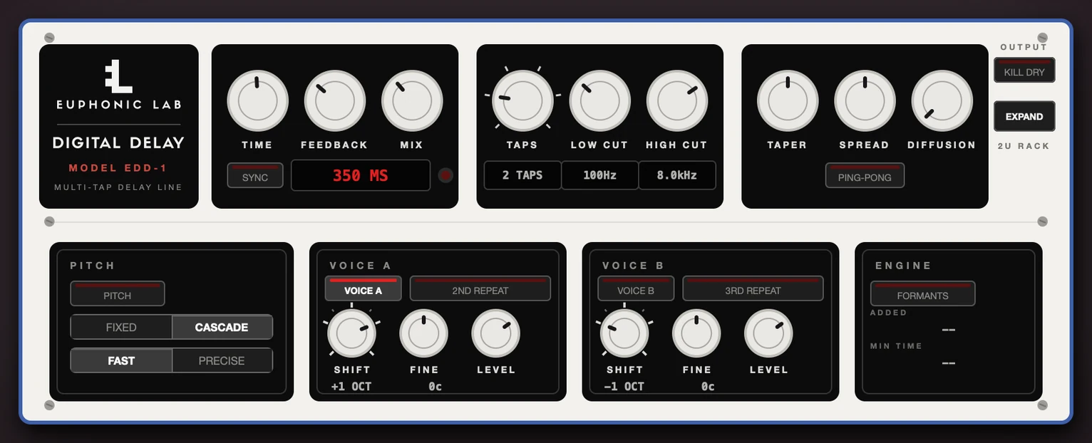Euphonic Digital Delay