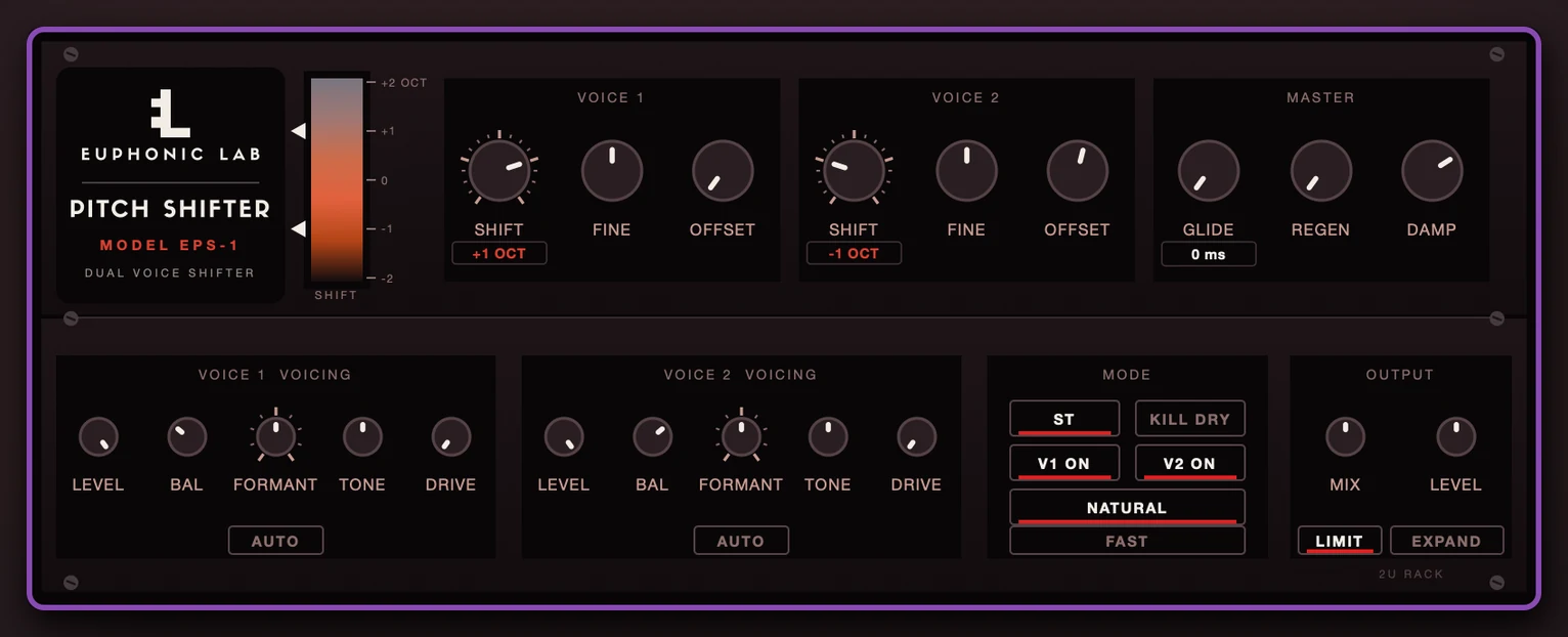 Euphonic Pitch Shifter